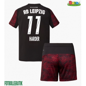 RB Leipzig Conrad Harder #11 Tredjeställ Barn 2025-26 Kortärmad (+ Korta byxor)